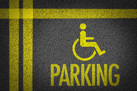 为残疾人保留的停车空间