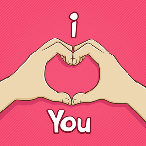 我爱你的图标图片