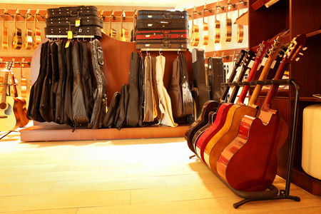 吉他音乐商店