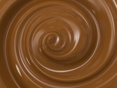 旋流融化巧克力图片