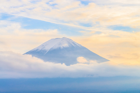 富士山的美景