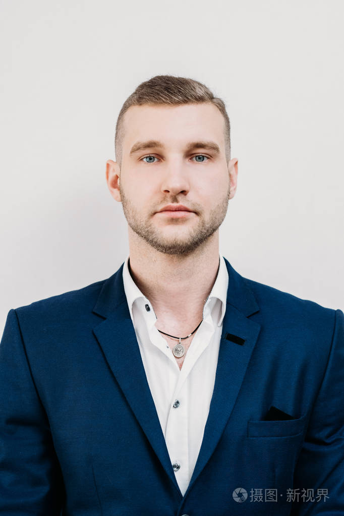 护照证件身份证照片商业人像