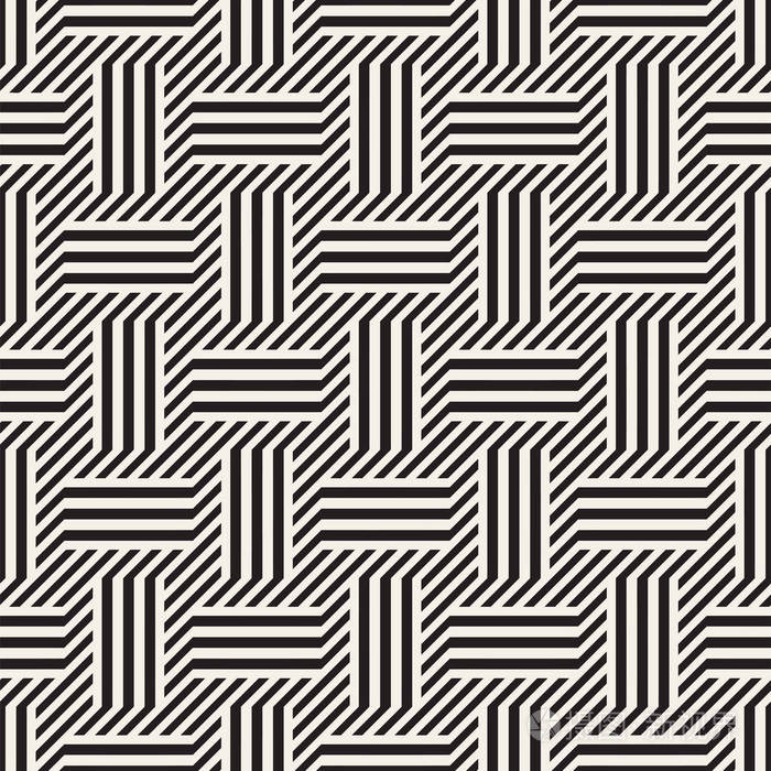 现代时尚隔行线纹理.几何条纹的装饰