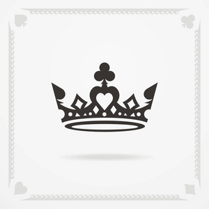 国王皇冠符号