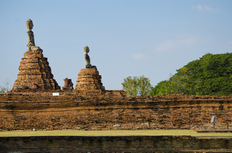 扫管笏柴瓦纳兰寺，大城府，泰国