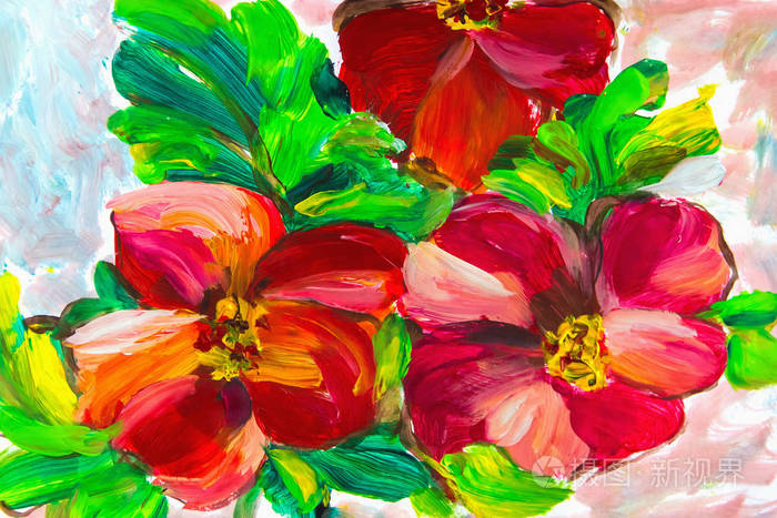 油画 印象派风格 花画 静物油画 画家 油画照片 正版商用图片0oxlae 摄图新视界