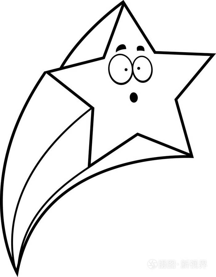 惊奇的漫画的流星