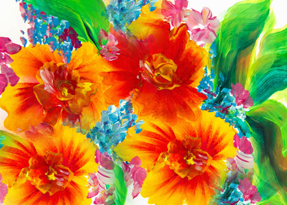 油画, 印象派风格, 花画, 静物油画, 画家, 油画