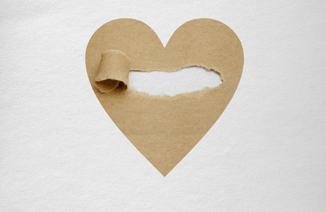 纸的爱的心