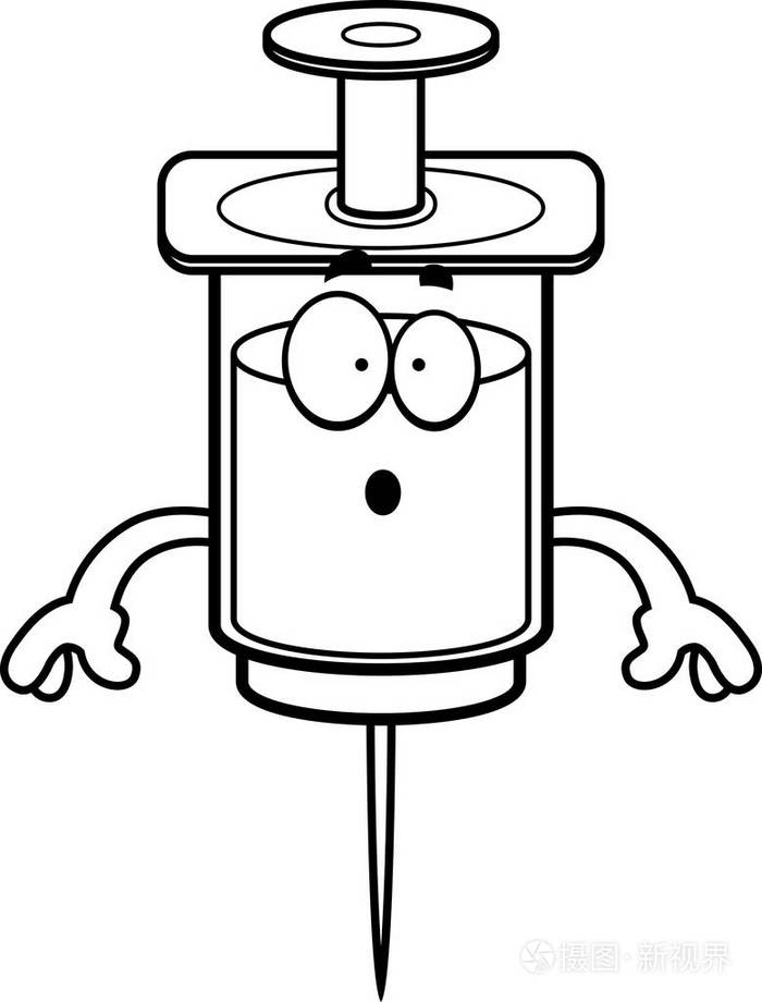 惊奇的漫画注射器