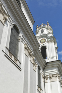 大学教会或在萨尔茨堡，奥地利 Kollegienkirche