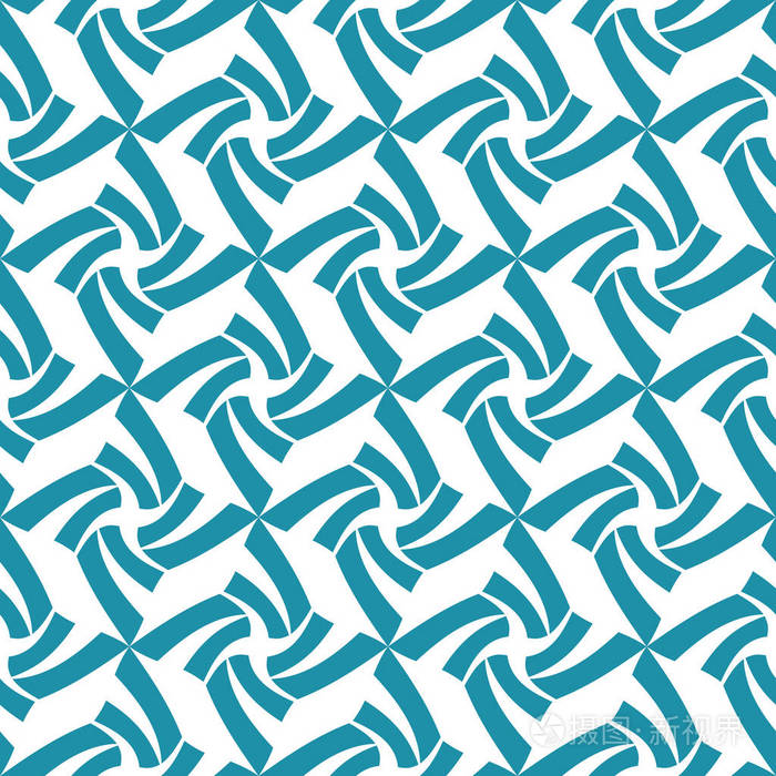 抽象几何平面设计打印无缝模式