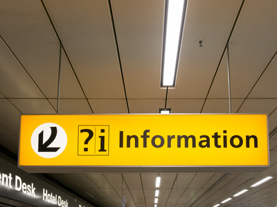 荷兰希普霍尔阿姆斯特丹机场信息标志