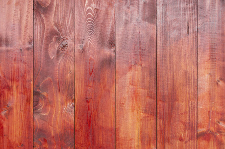 红色木板背景或木板纹理