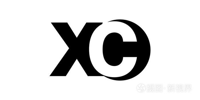字母负空间字母标志xcxc