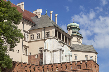 瓦维尔皇家城堡与防御墙，克拉科夫，波兰