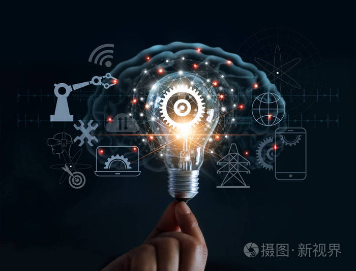 科学和工业概念的创新技术