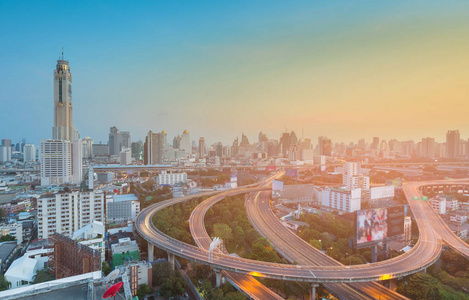 曼谷公路交汇处商业区, 城市景观背景, 泰国