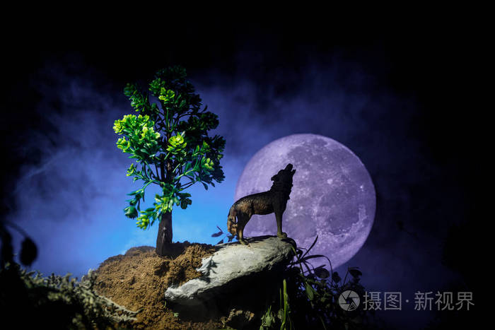 万圣节恐怖的概念.选择性聚焦