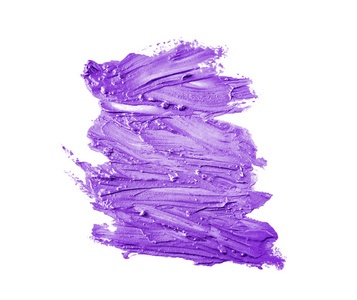 样本的淡紫色唇膏