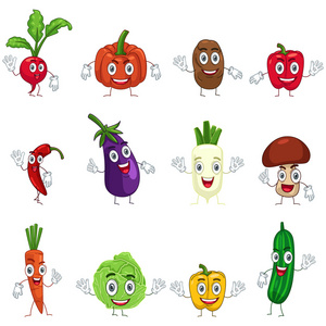 蔬菜中的字符