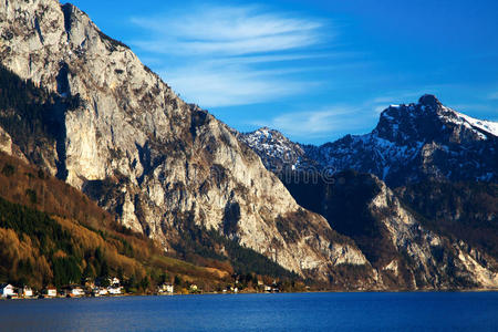 高山湖景