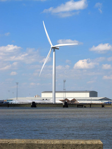 河边风力发电机