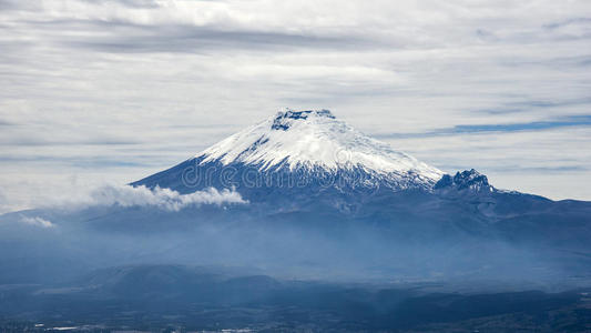 厄瓜多尔安第斯高原科托帕西火山