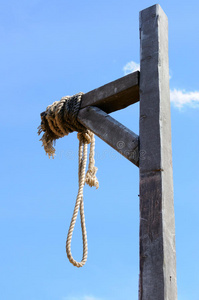 绞刑试用绞刑架照片