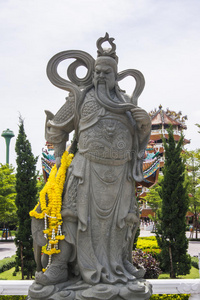 中国古代武士雕像