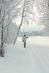 越野滑雪