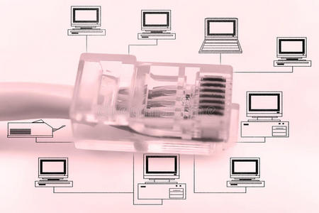 计算机网络电缆rj45