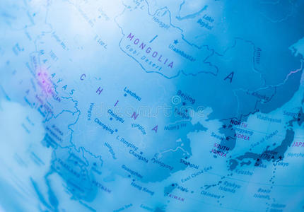世界地图蓝色科技图片