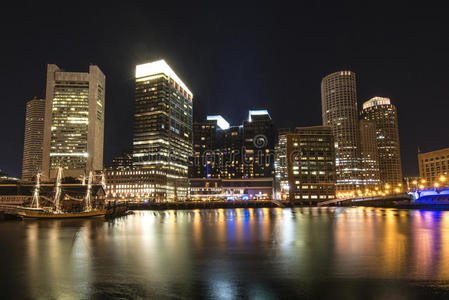 波士顿之夜图片
