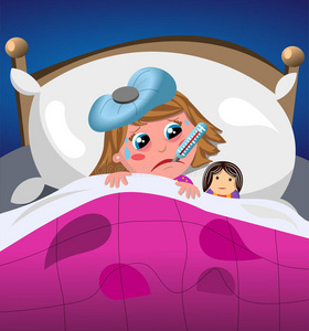 女性生沙棘病病痛图片