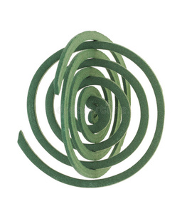 绿色蚊虫螺旋