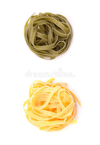 tagliatelle paglia e fieno自制