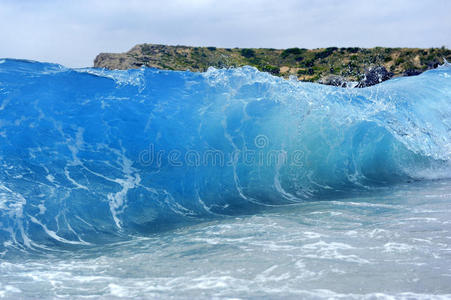 蓝色海浪