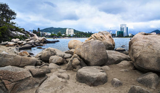 海景，芽庄，越南。