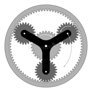 行星发动机行星齿轮照片