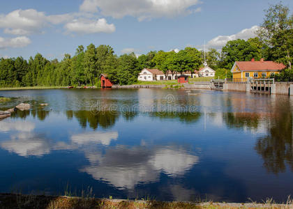 瑞典的房屋和环境。