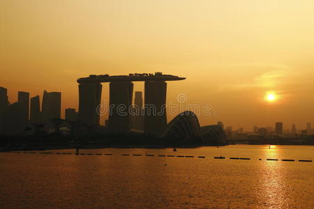 新加坡日落