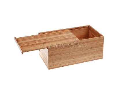 竹制纸巾盒