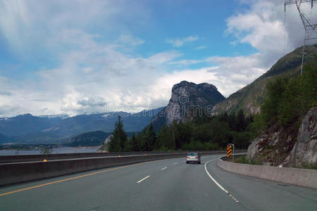 温哥华至利洛埃99号公路,加拿大,不列颠哥伦比亚省照片