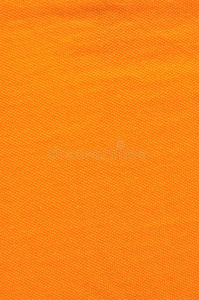橙色织物的纹理背景