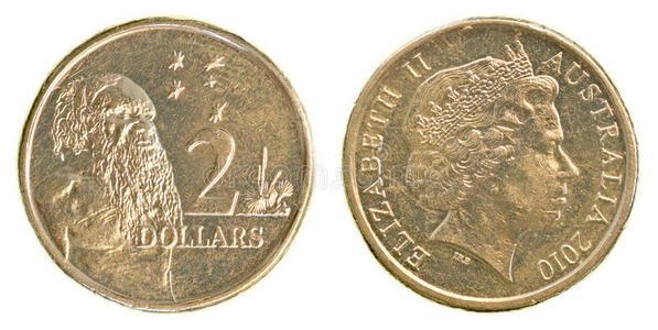 2澳元硬币照片