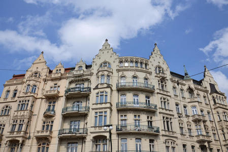 罗马,意大利钟楼的教会 f 圣尤菲米娅在歌德市中奥地利,维也纳,歌德