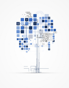 抽象树internet计算机技术业务解决方案