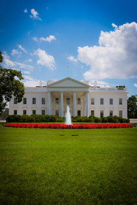 华盛顿的白宫。