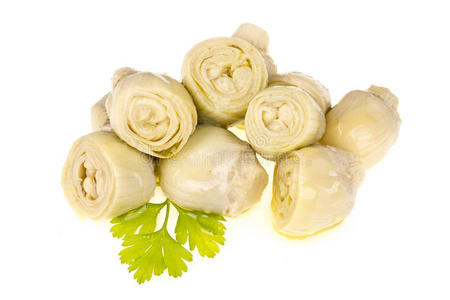 孤立的朝鲜蓟图片